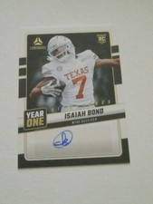 2025 Panini Luminance - Year One Signatures Rps Isaiah Bond #YOS-IBD (AU, RC)