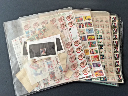 US STAMPS Awesome Collection of Early Christmas Seals Singles & Complete Sheets