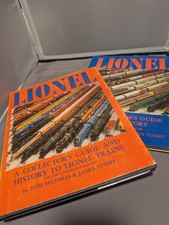 Lionel Trains A Collector's Guide & History Books Volumes 1 and 2 HC books