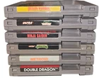 Vintage NES Game Lot Gaiden TMNT Metroid Dragon Warrior Double Dragon