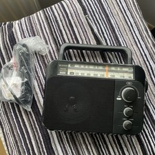 Retekess TR604 Portable FM/AM Radio Large Display Big button - battery or plug