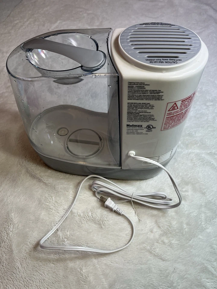 Holmes Filter Free Warm Mist Humidifier Small Rooms 24 Hr HM5081TG Auto Off - Image 4 of 4