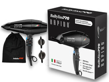 BaBylissPRO Hair Dryer Nano Titanium Rapido 2000Watt Blow Dryer BRAP1 NEW