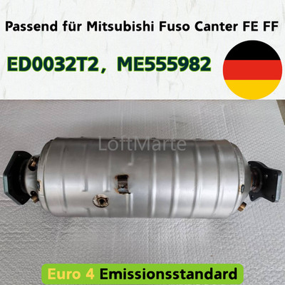 ED0032T2, ME555982 Neu DPF Particle Filter for Mitsubishi Fuso Canter FE FF