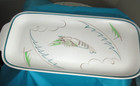 Poole England Large Platter Crawfish Crawdad Seafood Hand Decorated Vintage — photo 2