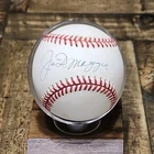 Joe DiMaggio Autographed Official Baseball Field of Dreams Authenticaion