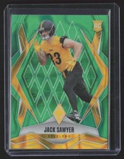Jack Sawyer 2025 Panini Phoenix Lime Green Lava Prizm #233 SN,RC