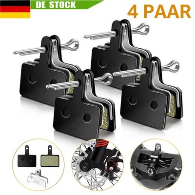 4 Paar Fahrrad Bremsbeläge Für Tektro Shimano Scheibenbremse Disc Beläge Pads DE