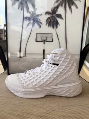 Nike Kobe 3 Protro Basketball Shoes Halo Triple White Box no Lid