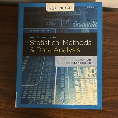 Cengage Introduction to Statistical Methods & Data Analysis 7E HC Ott 2015