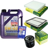 Inspektionspaket 5L Liqui Moly 5W-40 FüR Subaru Legacy V Station Wagon 2.5I AWD