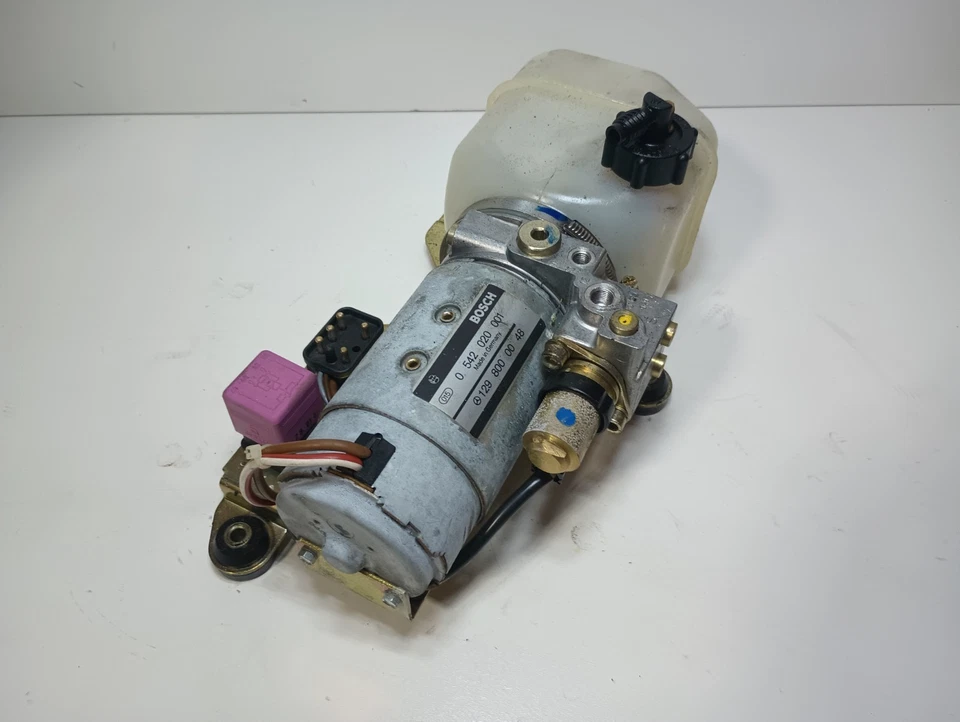 Bomba hidráulica techo convertible superior 90-96 OEM Mercedes R129 300SL 500SL 600SL Foto 3 de 4