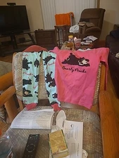 lazy one bearly awake pajamas size 2t "Girl" Kid Pajamas color pink Shirt&Pants