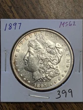 1897 Morgan Dollar (2,822,00 Minted) MS