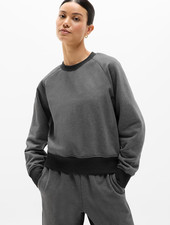 Athleta - Forever Fleece Relaxed Crew Sweatshirt Free Ship Sale