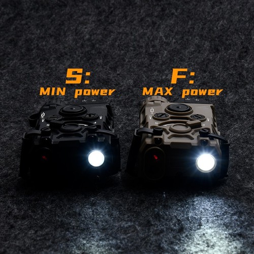 Tactical OGL Laser Red Dot Sight Nylon White LED Flashlight Lighting indicator - Picture 9 of 16