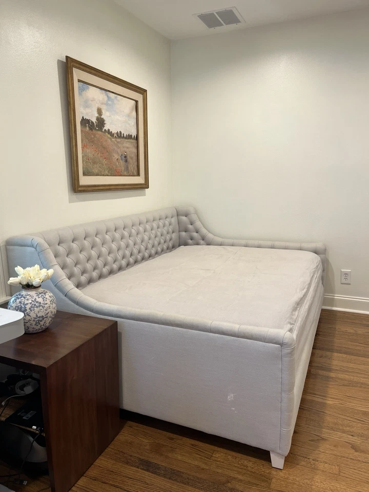Restoration Hardware Daybed/Guest Bed, Full Size With Mattress - Image 2 of 4
