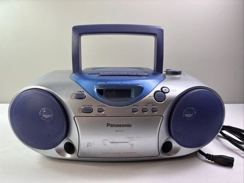 Panasonic RX-D13 CD Player AM/FM Radio Cassette Deck Stereo Boombox Tested/Works