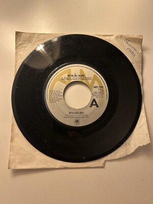 Rita Coolidge - We re All Alone/Who s To Bless And Who s To Blame 7'' Inch Single