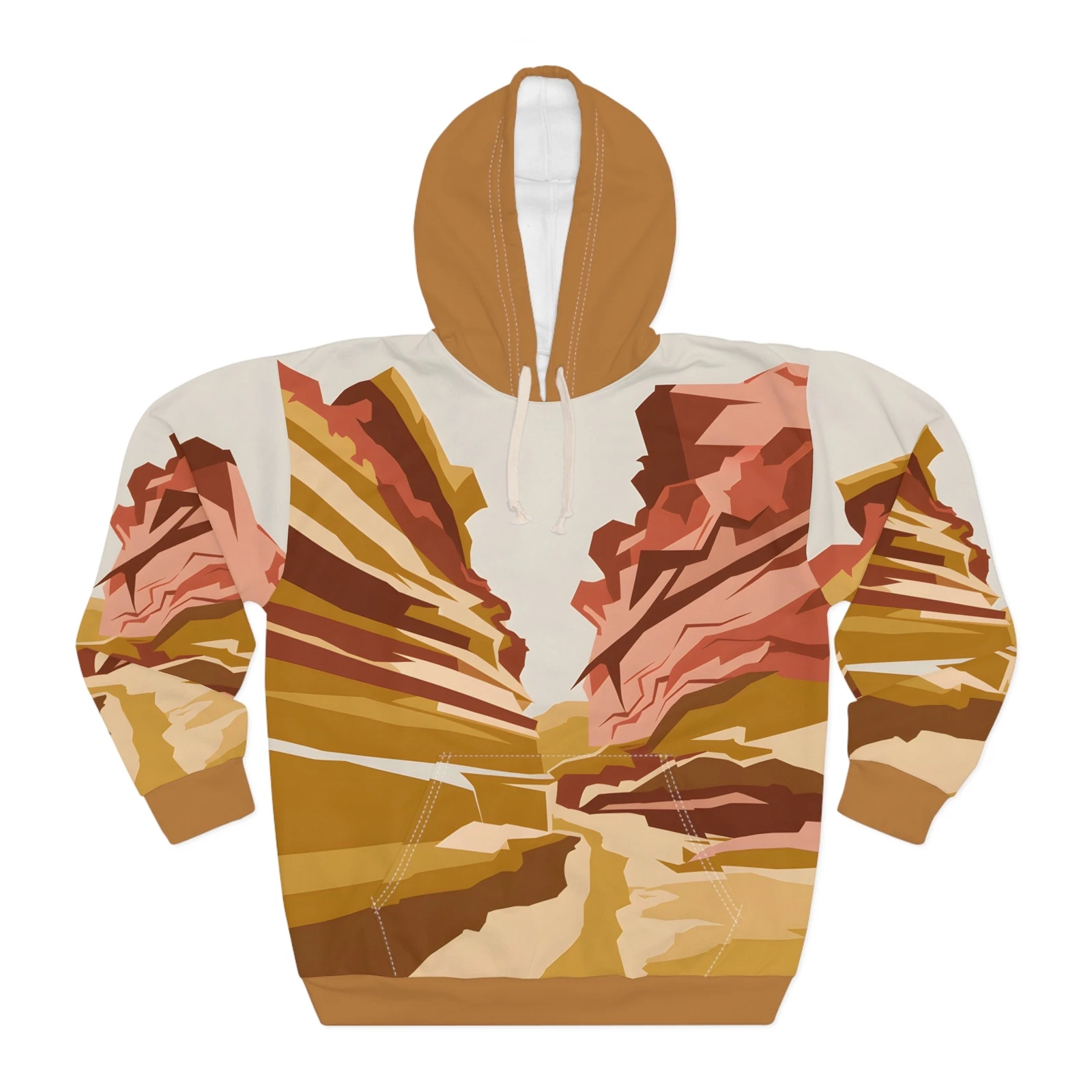 Twilight Canyon All Over Print Hoodie Outdoor Adventure Apparel Travel Wear
Opens in a new window or