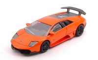 Rastar 1/43 Lamborghini Murcielago LP670 4 Sv Orange Statisches Modell Diecast