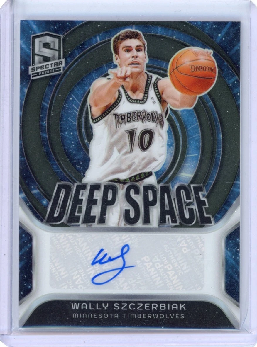 Wally Szczerbiak Sports Trading Card Singles Autographed