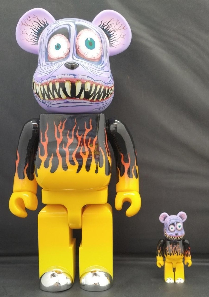 【使い勝手の良い】 Rare Medicom Toy BE@RBRICK World Wide Tour MARK PARKER 400 キューブリック、ベアブリック
