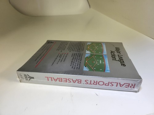 CASI NUEVO (NUEVO EN CAJA) béisbol deportivo real para EE. UU. Atari 7800 y Atari 2600 + #G23 - Imagen 7 de 9