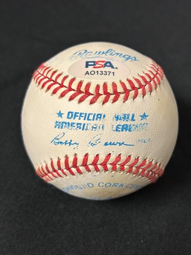Jim Palmer HOF Signed Auto Baseball Baltimore Orioles PSA COA 371 - Picture 2 of 3