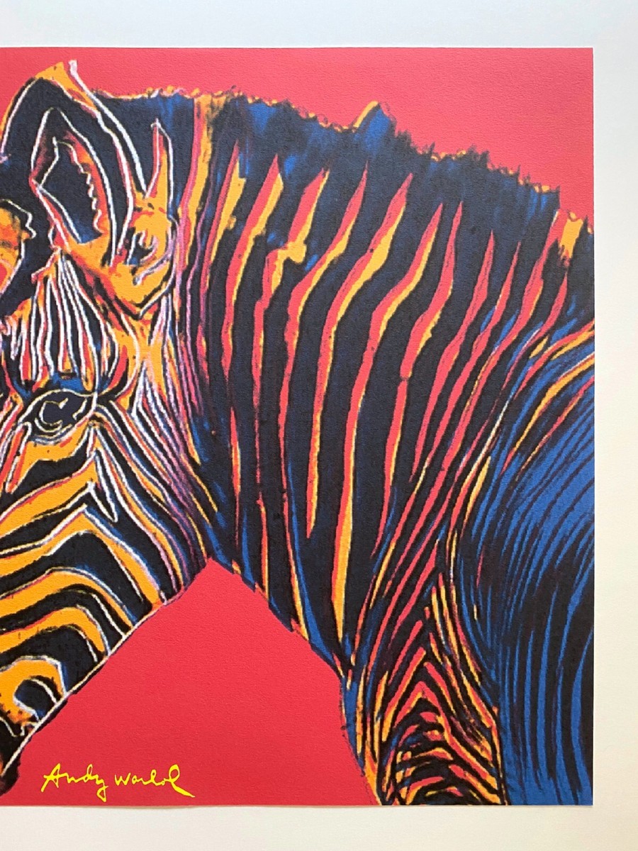 ANDY WARHOL RARE 1986 LMT ED LRG FINE ART LITHOGRAPH PRINT
