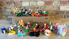 VTG Toy Figures Collectibles Lot of 28: McDonald's, Burger King, Arby, Disney