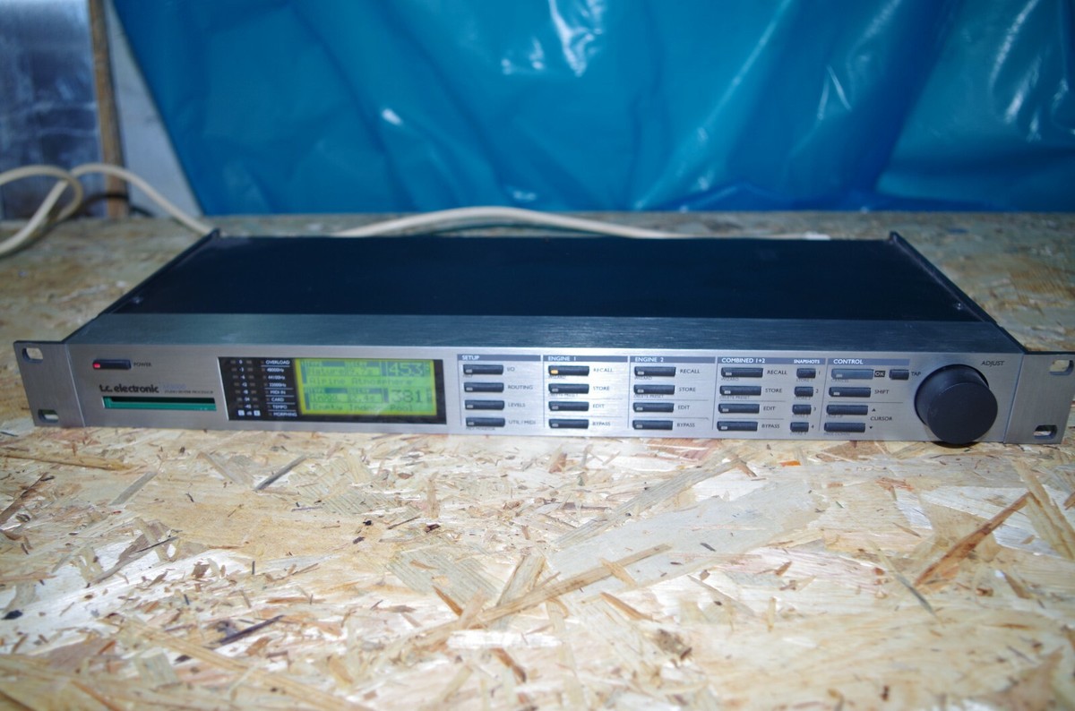 TC Electronic M 3000 Reverb Processor (Battery Serviced 09.2023