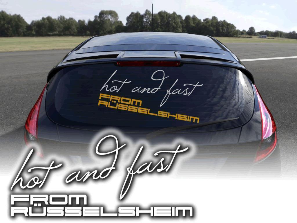 Auto Aufkleber Rüsselsheim Heckscheibe Sticker 90cm Decals OEM JDM