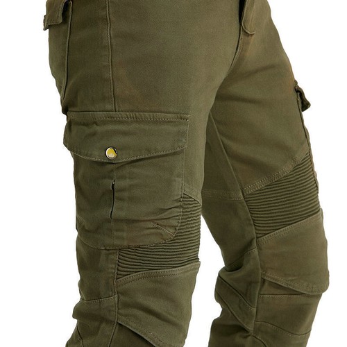 Jeans moto/denim alla moda nuovi aderenti/denim pantaloni realizzati con kevlar - Foto 5 di 18