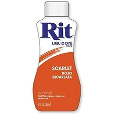 Rit 88050 8 Oz Scarlet Liquid Dye