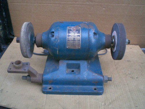 Vintage Diehl 1/2 HP Bench grinder | eBay