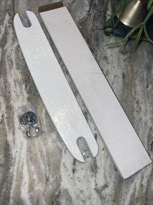 High Chair White Footrest Compatible with IKEA Antilop Highchair -KL