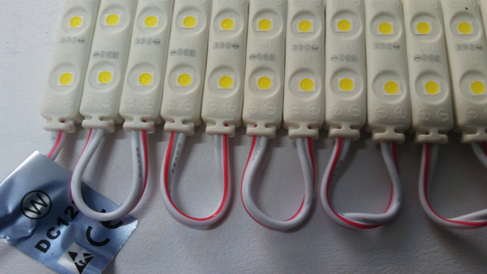Moduli LED Bianco per Insegne Negozi 100pz LOEFN2-50 Mini SMD