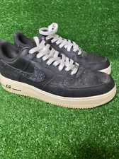 Air Force 1 Black and White Men s Size 9 Athletic Casual Shoes Speckled Swoosh