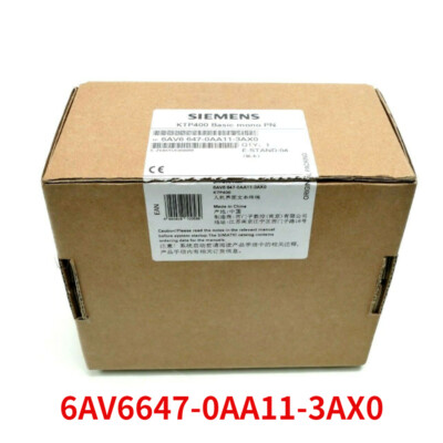 6AV6647-0AA11-3AX0 SIEMENS SIMATIC HMI KTP400 Fast Shipping 6AV66470AA113AX0 GQ2