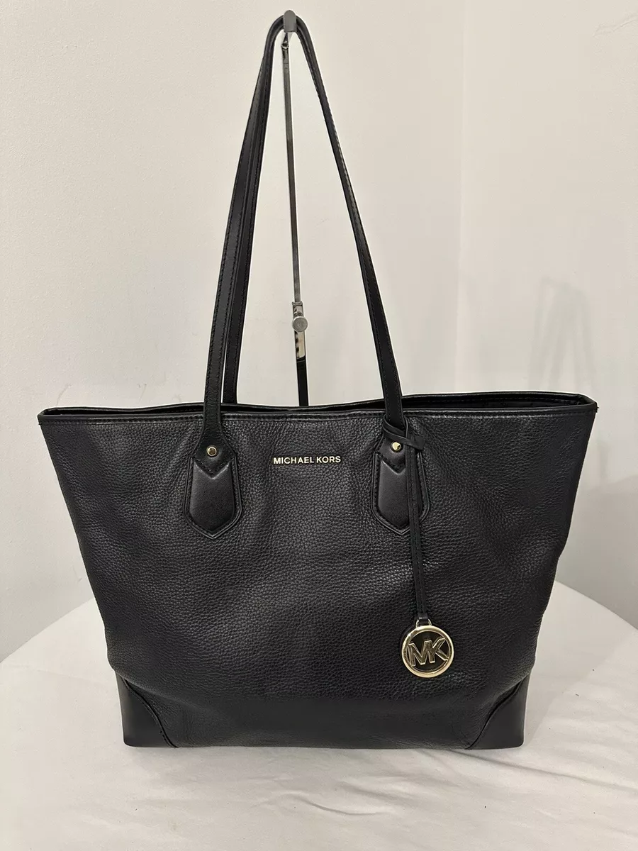 Michael kors eva large tote black sales