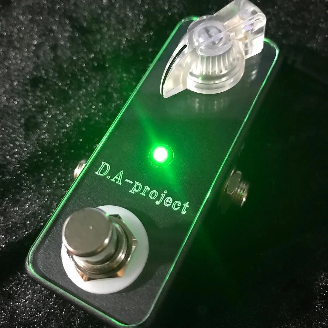 Effect Pedal D.A Project Booster Buffered Bypass Effector | eBay