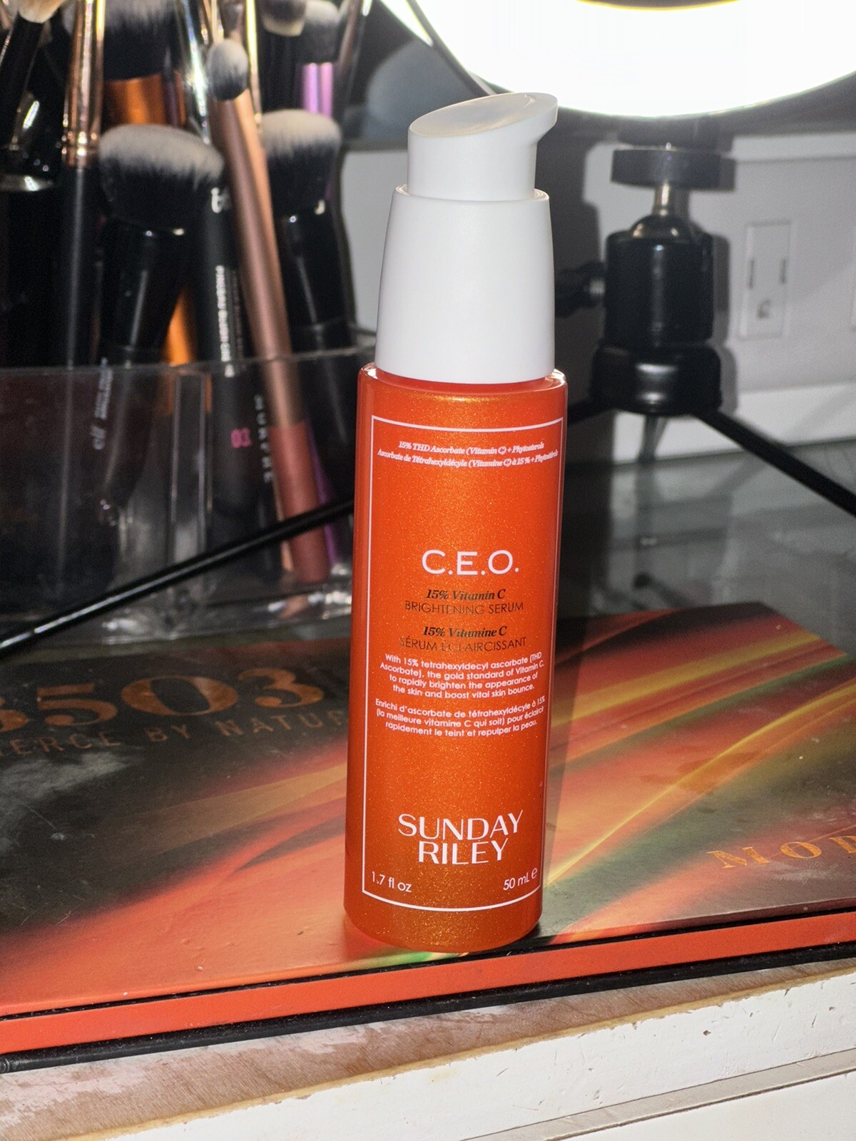 Sunday Riley C.E.O. 15% Vitamin C Brightening Serum - 1.7 fl oz NEW WOBOX