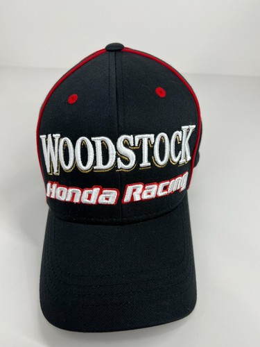 Woodstock Honda Racing Thor cap hat black baseball adjustable youth small adult - Picture 2 of 9