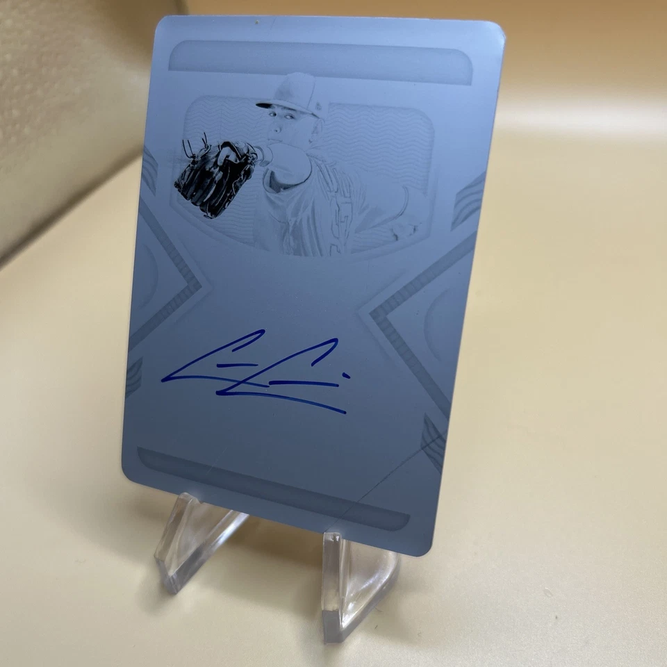 2022 Panini National Treasures Cade Cavalli One Of One 1/1 Printing Plate Auto - Image 3 of 4