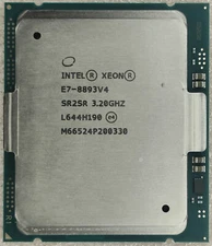 INTEL XEON E7-8893 V4 CPU PROCESSOR 4 CORE 3.20GHZ 60MB L3 CACHE 140W SR2SR