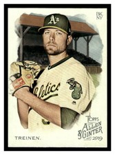 2019 Topps Allen & Ginter  #12 Blake Treinen - Oakland Athletics
