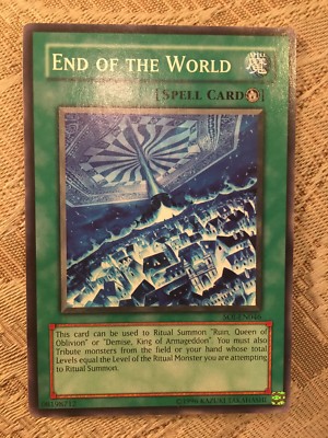 end of the world yugioh card Buy YuGiOh! Deck Box main image 1