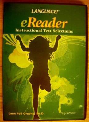 Language eReader Instructional Text Selections for Book D - CD-ROM - VERY GOOD