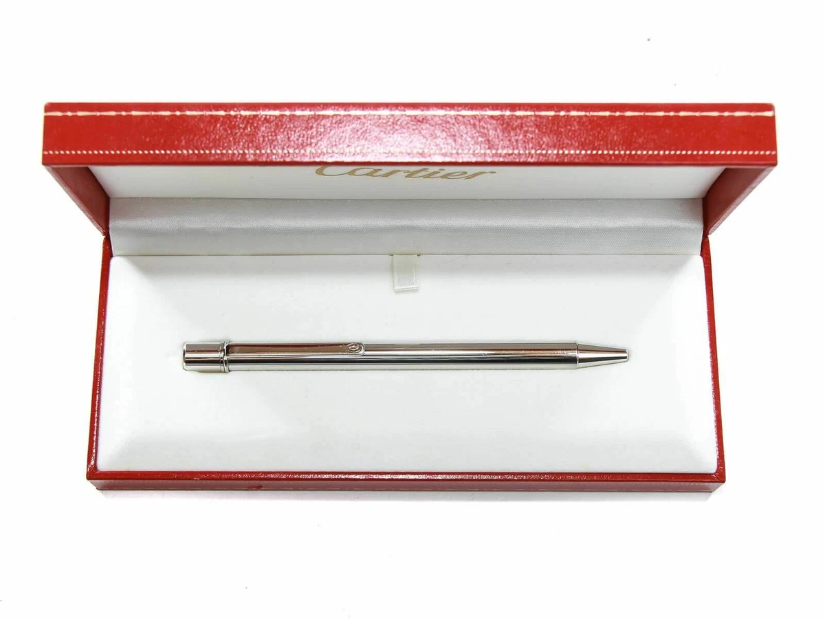 Authentic Cartier Stylo Bille Must II Ballpoint Pen M size